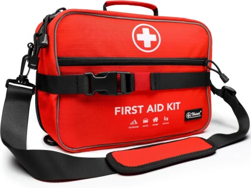 First Aid Kit, Well-Organized Premium Waterproof Compact Trauma Medical Kits for Any Emergencies, Set of 430