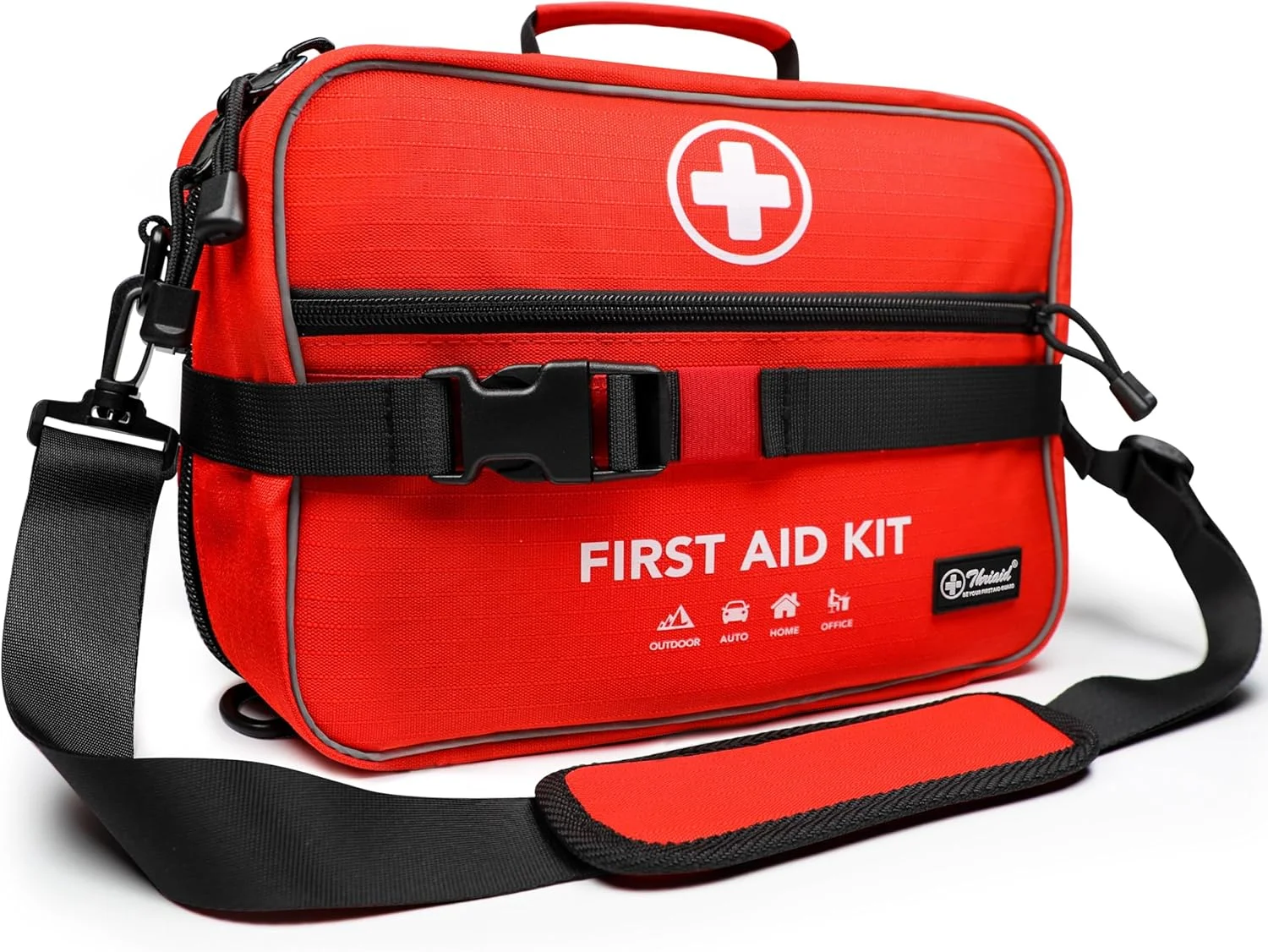 First Aid Kit, Well-Organized Premium Waterproof Compact Trauma Medical Kits for Any Emergencies, Set of 430