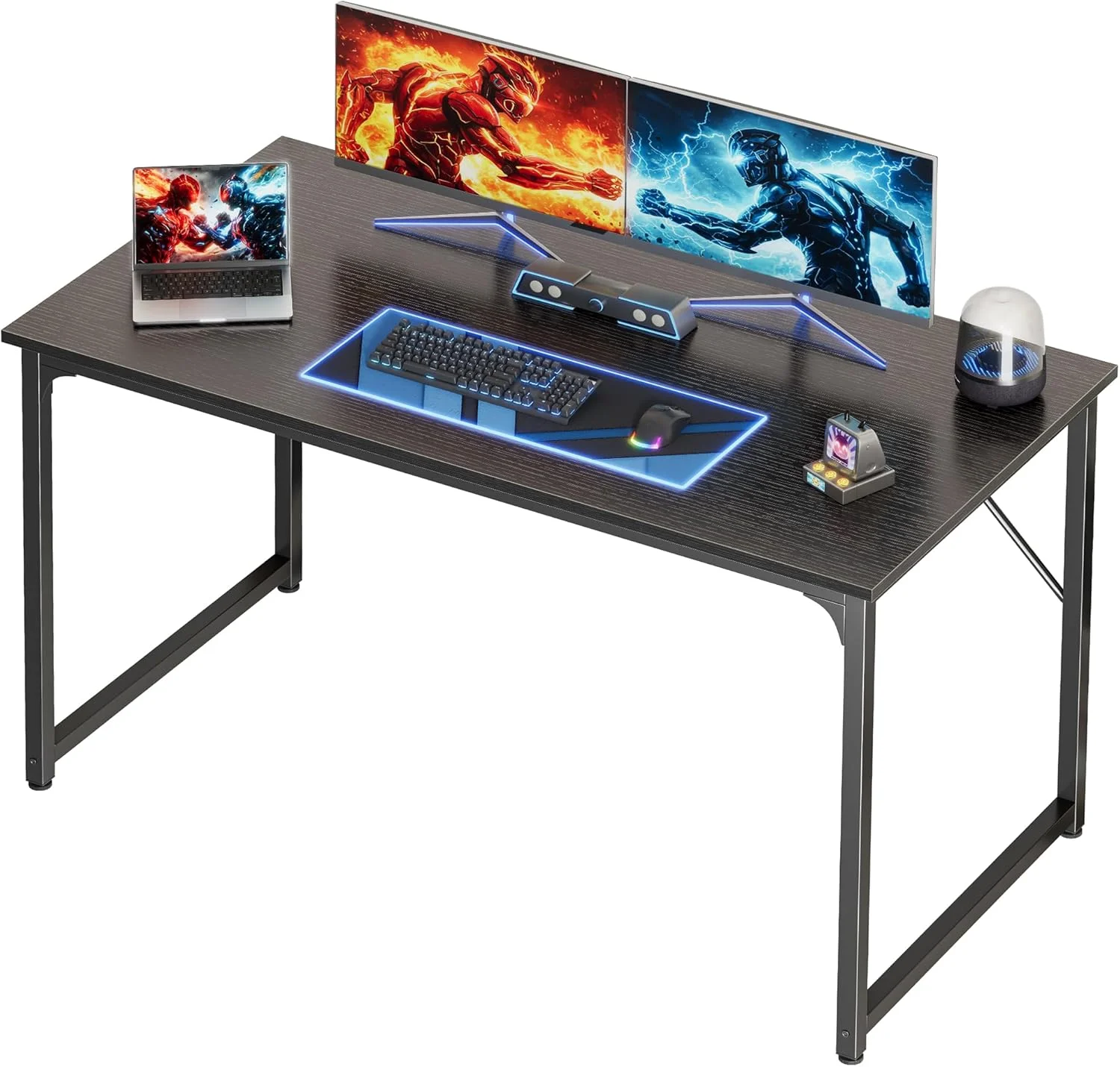 47 X 24 Inch Computer Desk with Deeper Desktop, Gaming Office Writing Work Desk for Home Office - Image 9