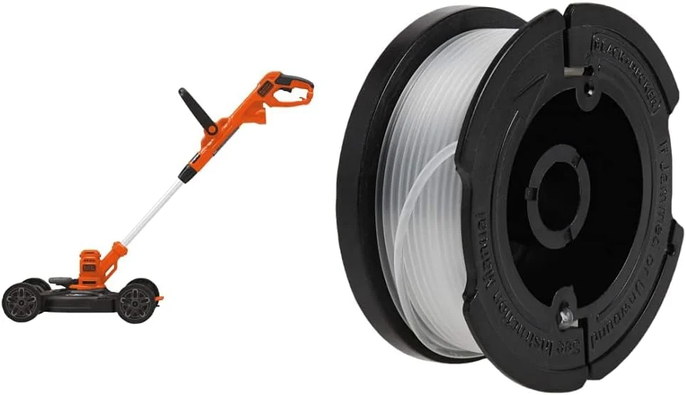Electric Lawn Mower, Weed Eater and Edger 3-in-1 Combo, Corded 12-Inch 6.5 Amp Electric Weed Wacker and Compact Push Mower (BESTA512CM) - Image 2