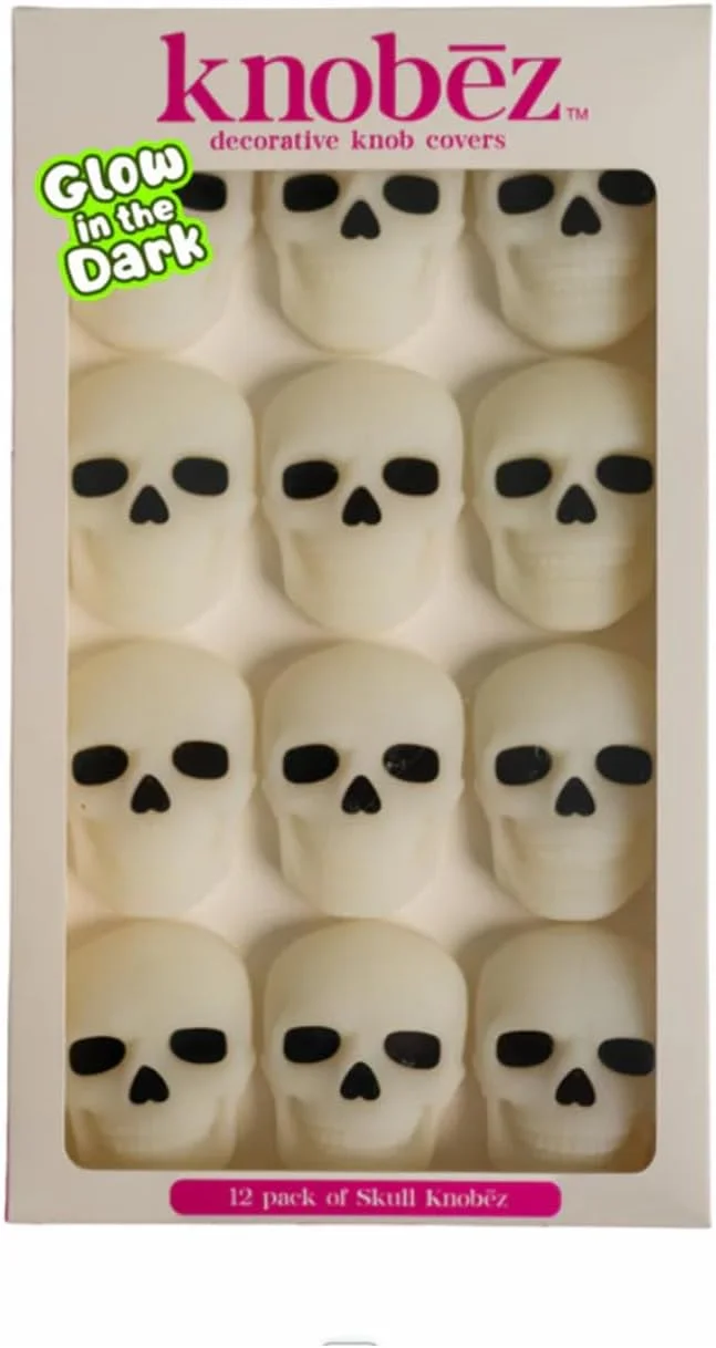 12pk Jack o Lantern Decorative Knob Covers for Halloween Decor - Image 4