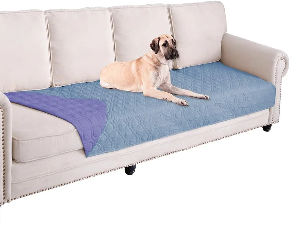 Ameritex Waterproof Dog Bed Cover Pet Blanket for Furniture Bed Couch Sofa Reversible - Image 2
