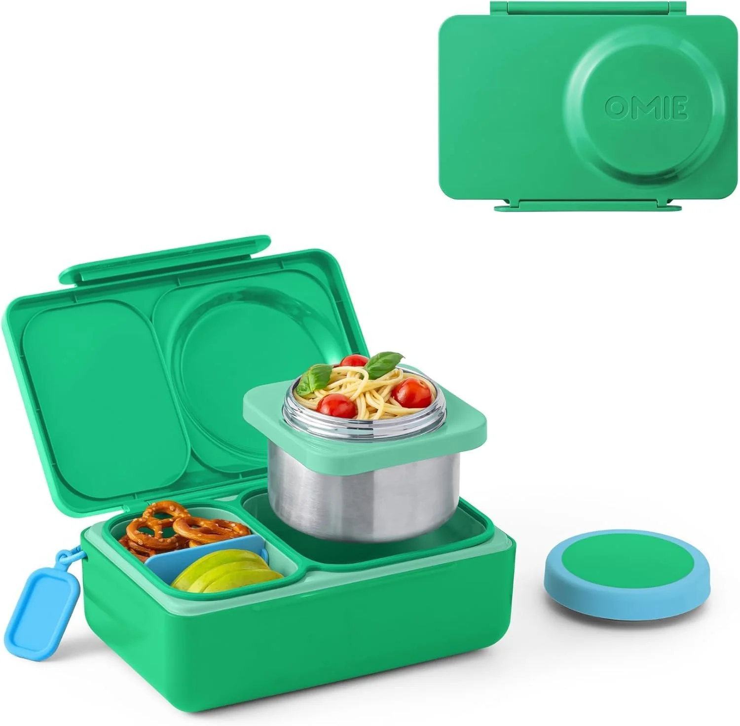 OmieBox UP Kids Insulated Bento Box, Graphite - Image 3