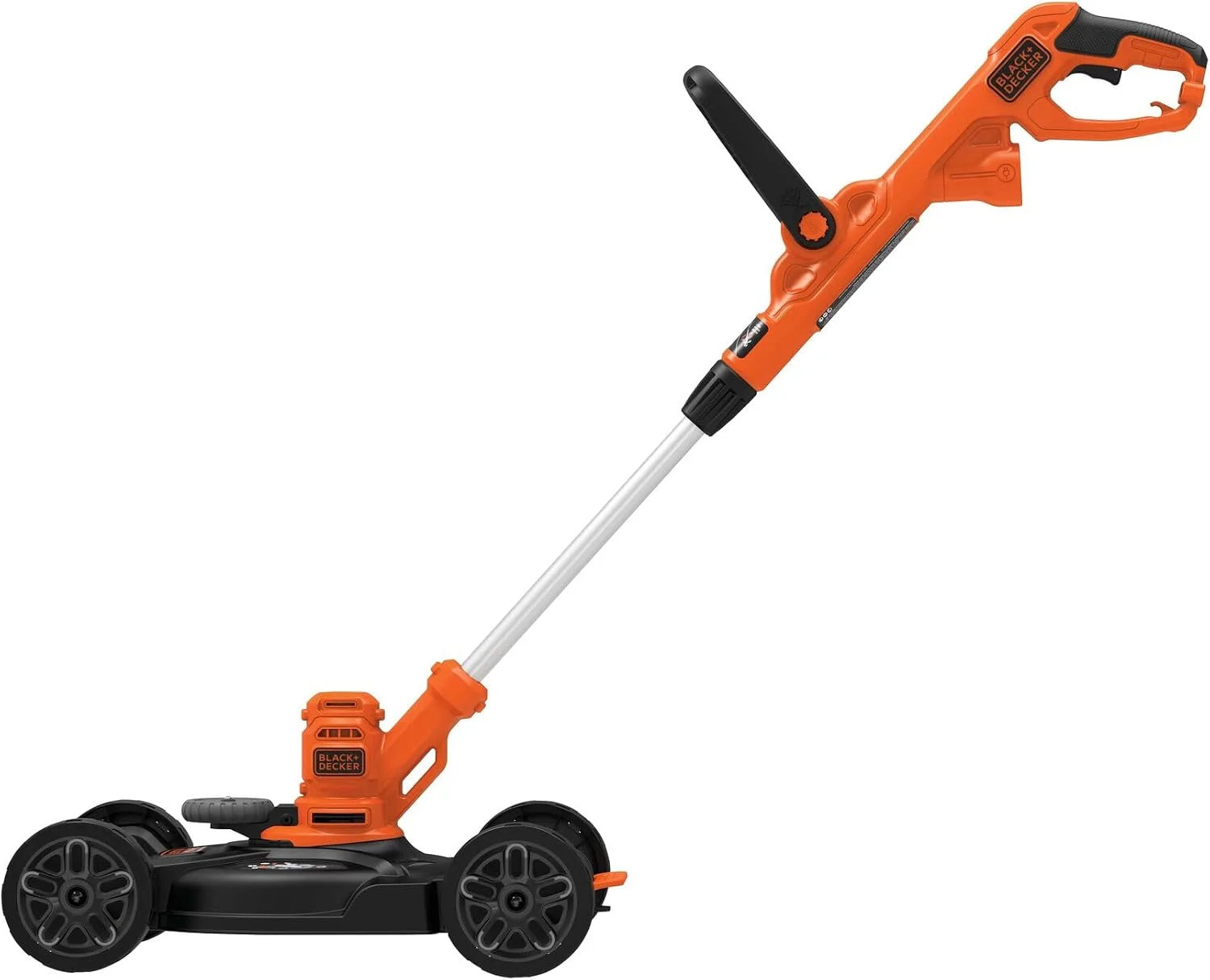 Electric Lawn Mower, Weed Eater and Edger 3-in-1 Combo, Corded 12-Inch 6.5 Amp Electric Weed Wacker and Compact Push Mower (BESTA512CM)