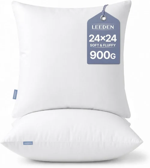 Alternative view of Leeden 12x20 Pillow Inserts Set of 2, Lumbar Throw Pillow Inserts