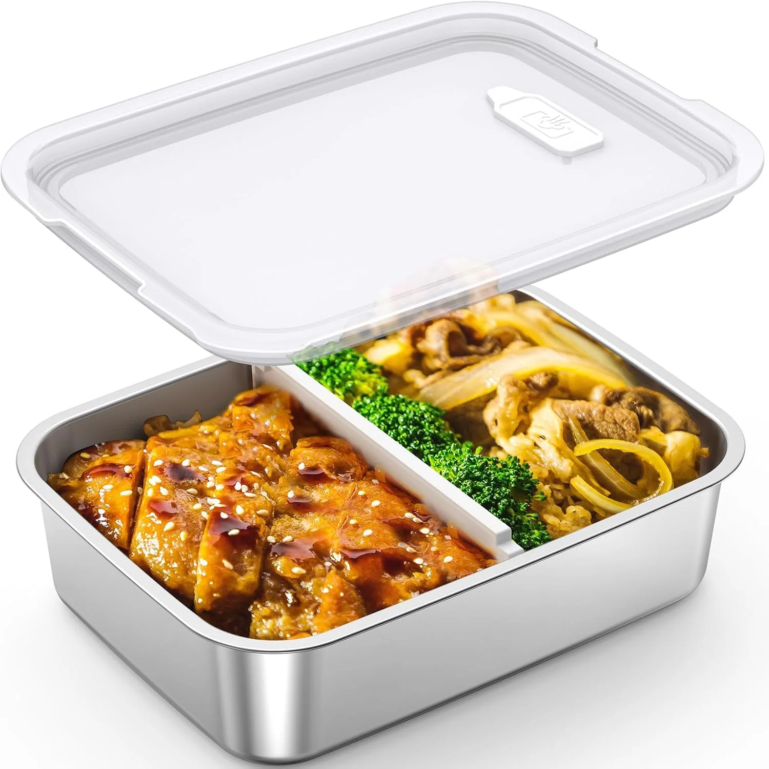 OAK 5.5-Cup Heated Lunch Box Cordless for Men with Scheduled Heating - Image 3