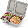 Rover Stainless Steel Bento Box Style Lunch Box for Kids with 5 Compartments ?C Durable, Dishwasher Safe and BPA-Free Food Container