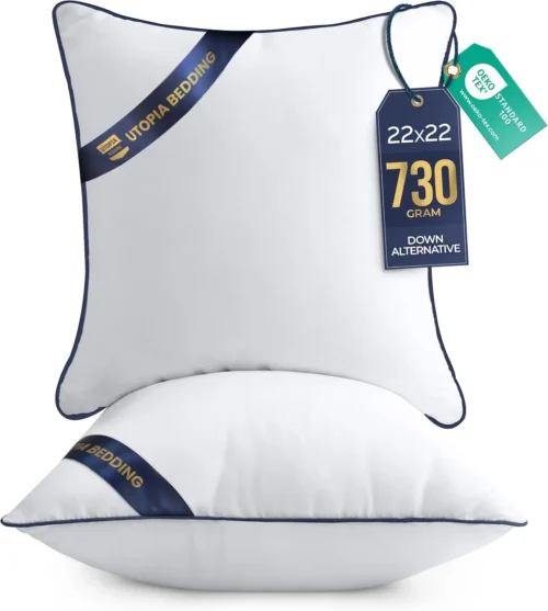 Alternative view of Utopia Bedding 18x18 Throw Pillow Inserts, Decorative Pillows, Pack of 2