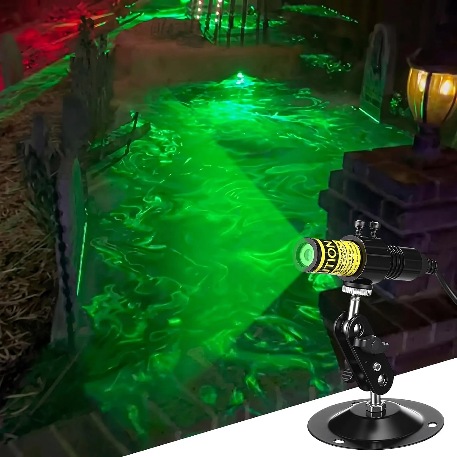 1 Pack Green Laser Halloween Module Generator with Timer, Green - Image 4