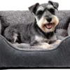 Dog Bed for Medium Dogs, Super Soft Rectangle Washable Dog Beds