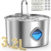 Cat Water Fountain Stainless Steel: Cat Fountain 108 oz / 3.2L