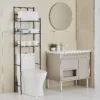 3-Tier Over The Toilet Storage Rack, Grey
