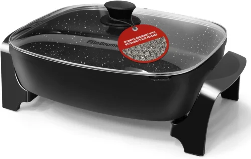 Alternative view of Elite Gourmet 12.5Qt Ceralast™ PFAS-Free Ceramic Electric Skillet, 1500W