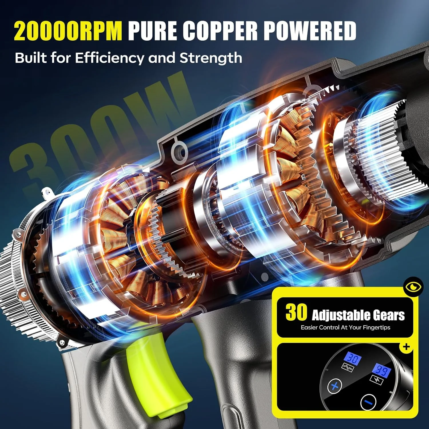 Cordless Pressure Washer, 1200 PSI Portable Handheld Power Washer - Image 4
