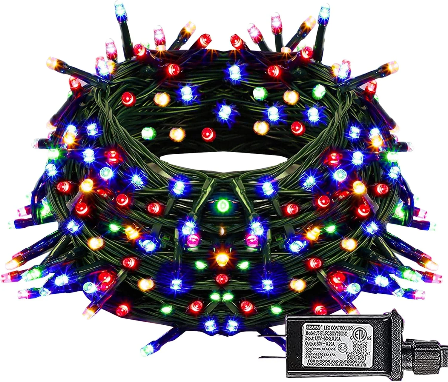 Bright Smart Color Changing Christmas Lights, 66FT 200 LED RGB String Lights with Remote & App Controlled - Image 4