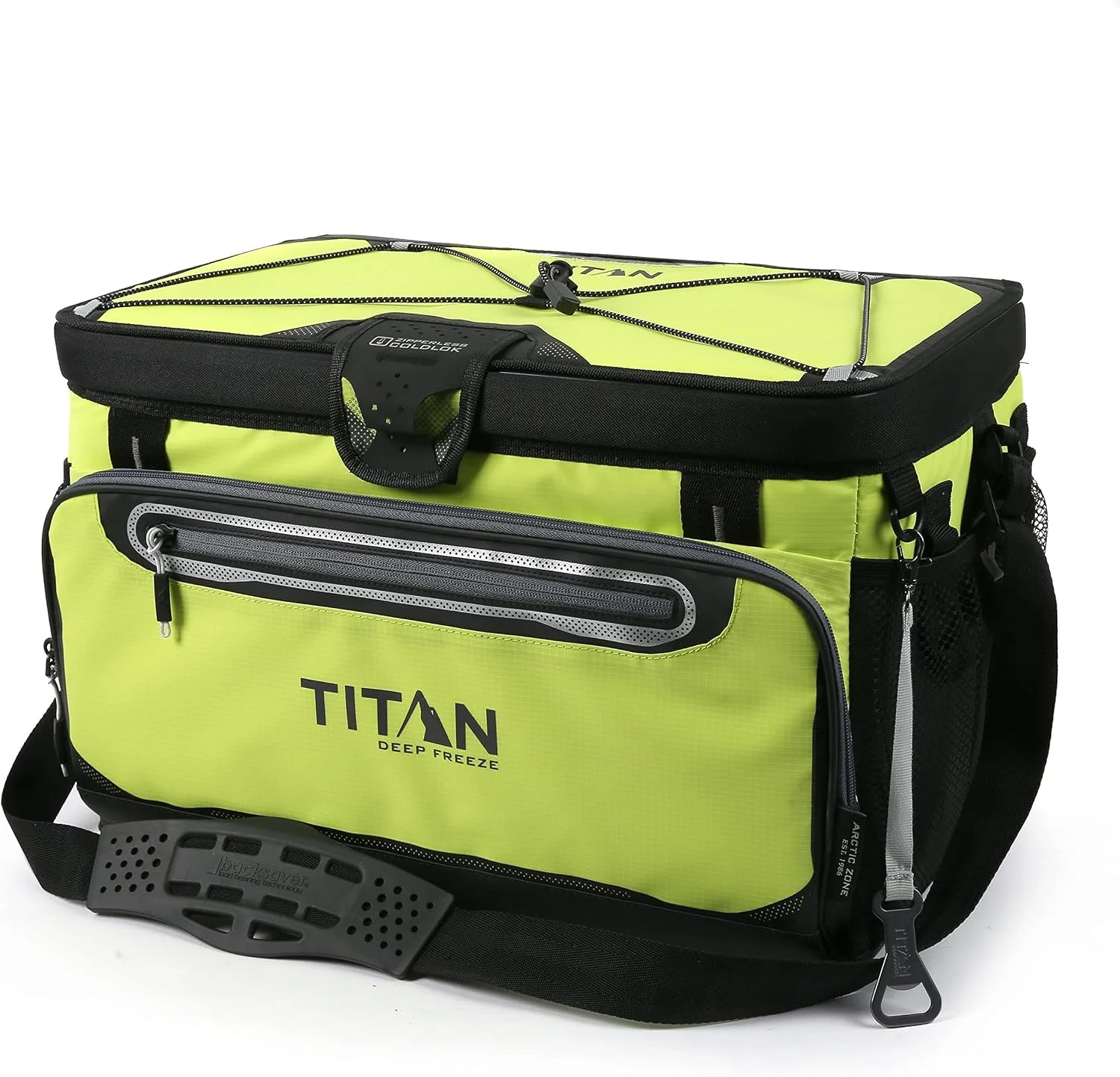 by Arctic Zone Deep Freeze Cooler - Zipperless Hardbody Cooler - Deep Freeze Insulation, HardBody Liner, and SmartShelf