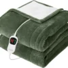 Homemate Heated Electric Blanket Twin 62x84 Heating Throw Blanket
